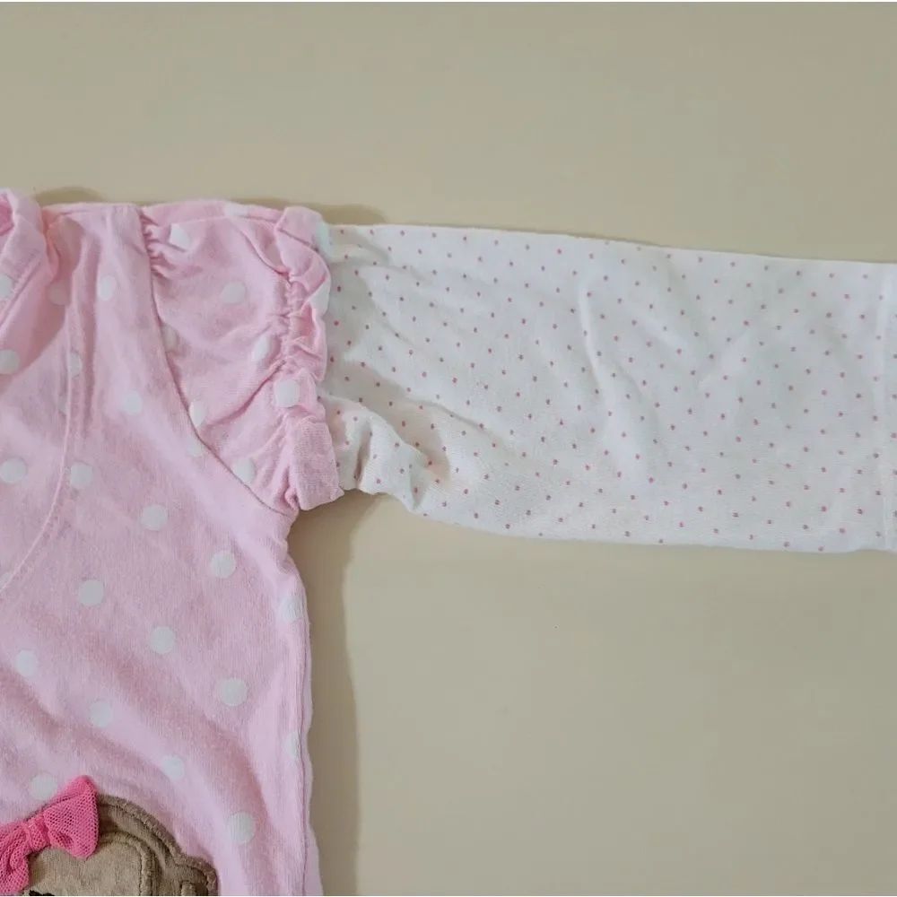 Set of Two Carters Baby Girl Rompers - Picture 4 of 16